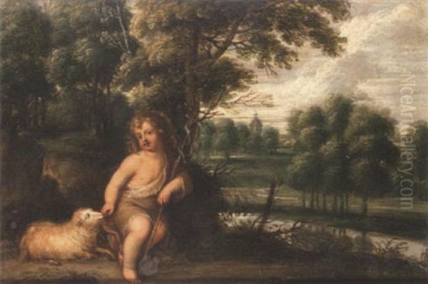 The Infant Saint John The Baptist by Peeter Van Avont