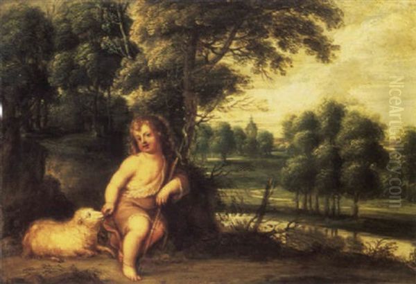 The Infant Saint John The Baptist by Peeter Van Avont