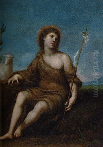 Saint John The Baptist Oil Painting by Peeter Van Avont