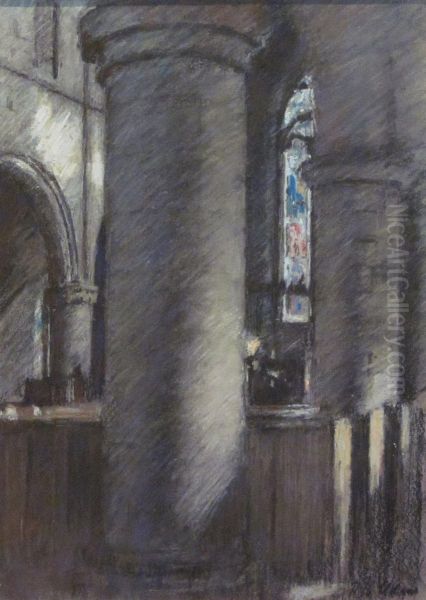 The Parish Church, St Andrews Oil Painting by Patrick William Adam