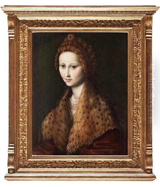 Maria Magdalena Oil Painting by  Bacchiacca