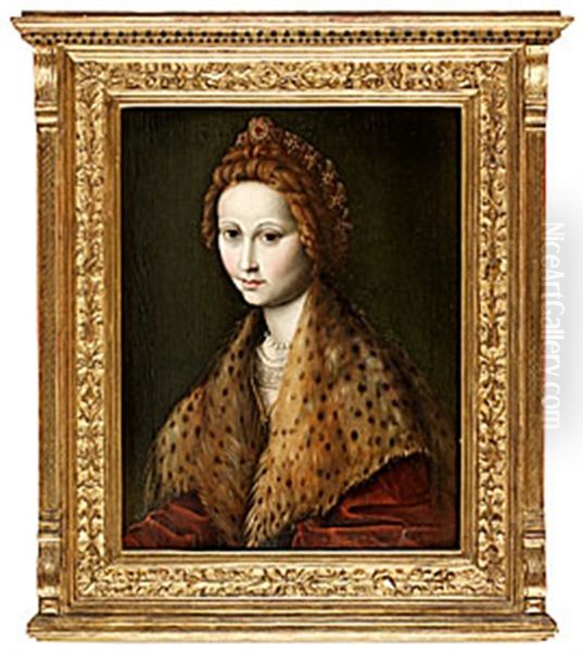 Maria Magdalena Oil Painting by  Bacchiacca