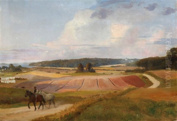 Hestene Rides Hjem by Otto Bache