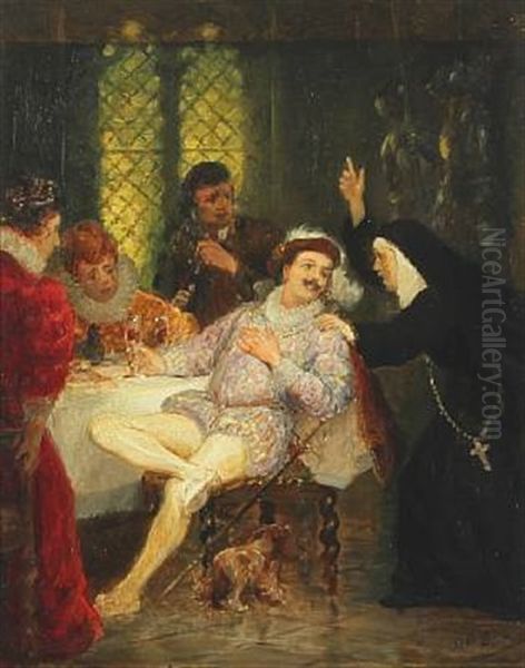 Scene From Don Juan by Otto Bache