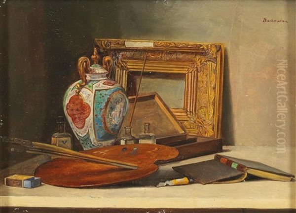 Still Life With Frame And Artist