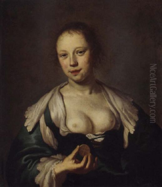 An Allegory Of Touch Oil Painting by Jacob Adriaensz de Backer