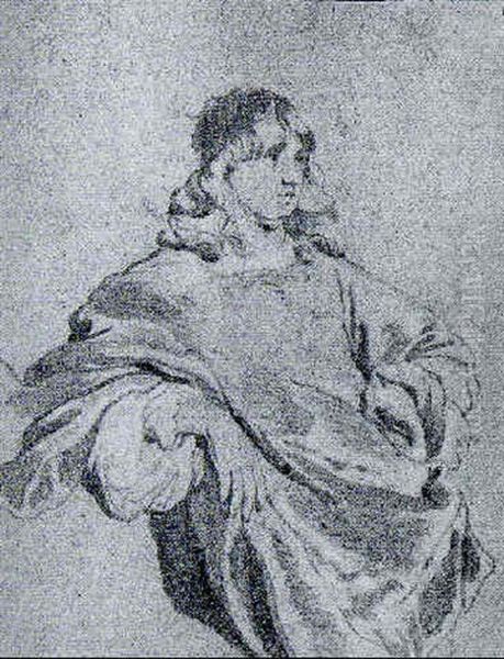 Study Of A Man Oil Painting by Jacob Adriaensz de Backer