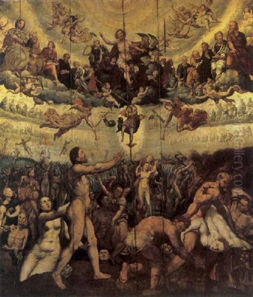 The Last Judgement by Jacob De Backer