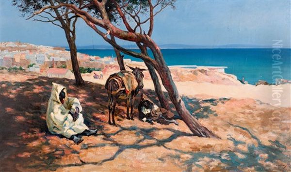 Motif From Tangier by Hugo Backmansson