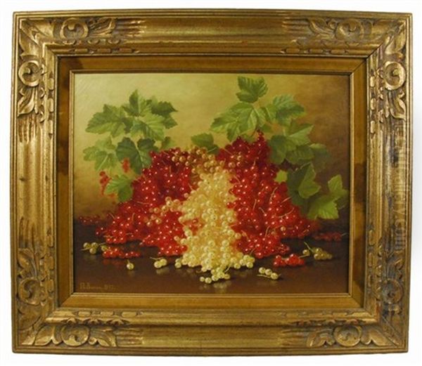 Still Life With Currants Oil Painting by Irving Lewis Bacon