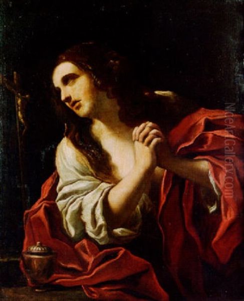 St. Mary Magdalene Oil Painting by Sisto Badalocchio