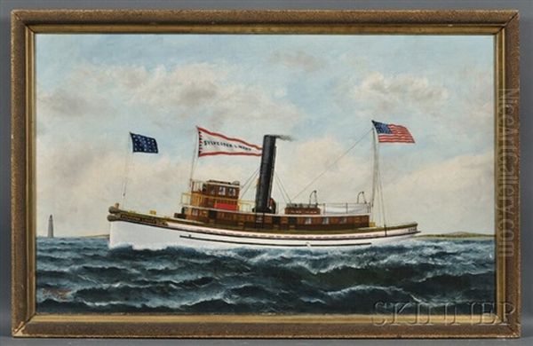 Portrait Of The Screw Steamer 