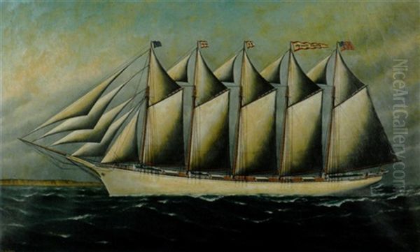 The Five-masted Schooner 