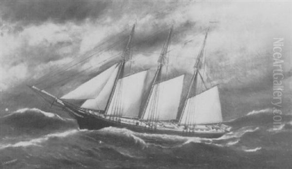 Three-masted Schooner 