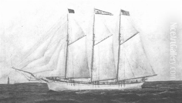 The Three-masted Schooner 