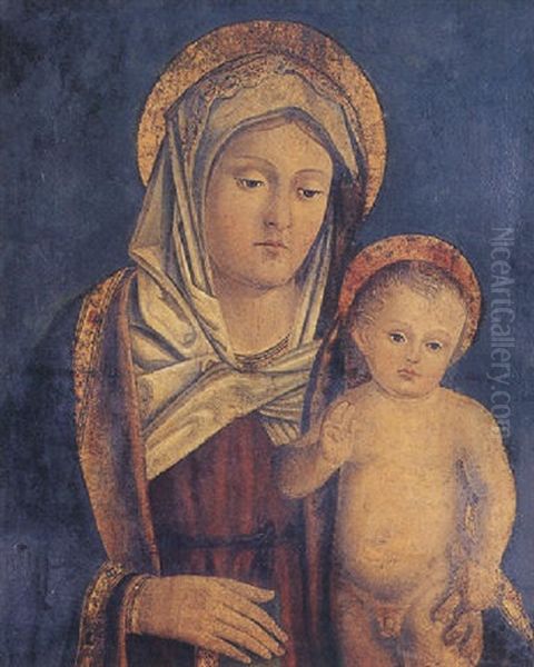 Madonna And Child by Antonio Badile