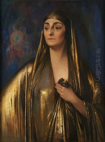 L'armenienne Oil Painting by Firmin Baes