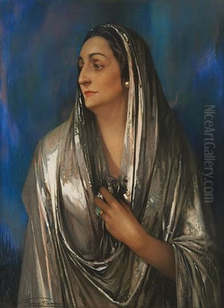 L'armenienne Oil Painting by Firmin Baes