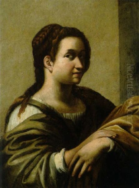 Ritratto Di Dama Oil Painting by Cavaliere Giovanni Baglione