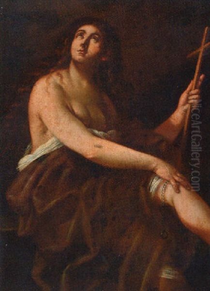 The Penitent Magdalene Oil Painting by Cavaliere Giovanni Baglione