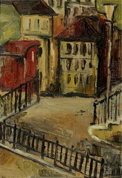 Paysage Urbain Oil Painting by Alice Bailly