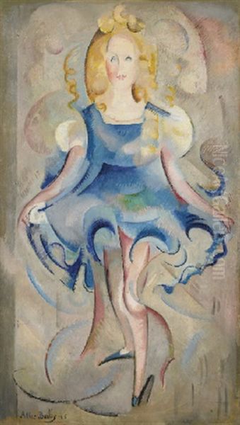 Petite Fille Qui Danse Oil Painting by Alice Bailly