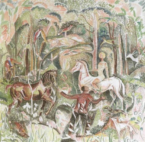 La Foret Enchantee by Alice Bailly