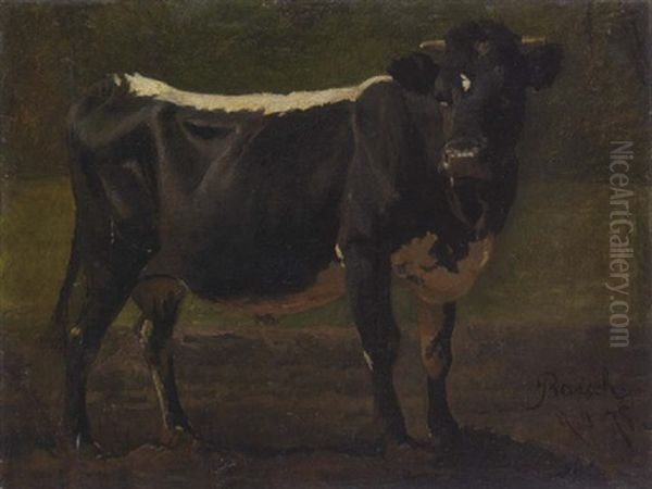 Ochse Oil Painting by Hermann Baisch