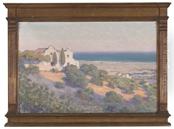 Vista De Sitges Oil Painting by Dionisio Baixeras y Verdaguer