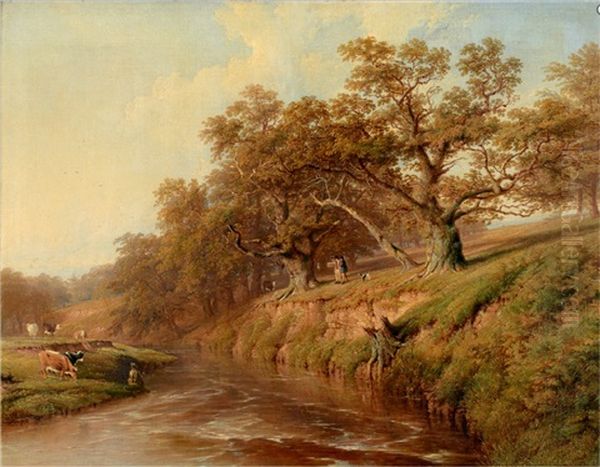 In Stoneleigh Deer Park by Thomas Baker