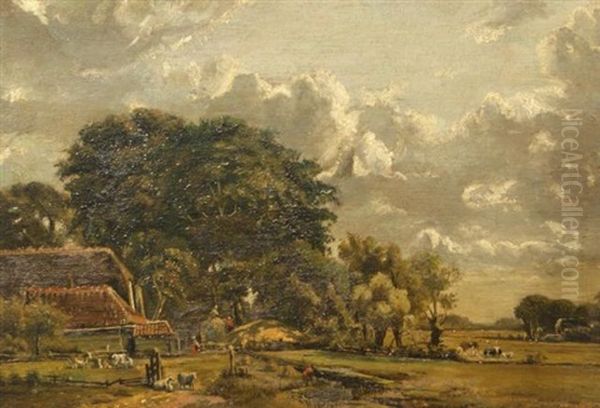 Landscape Oil Painting by Alexander Hieronymus Bakhuyzen