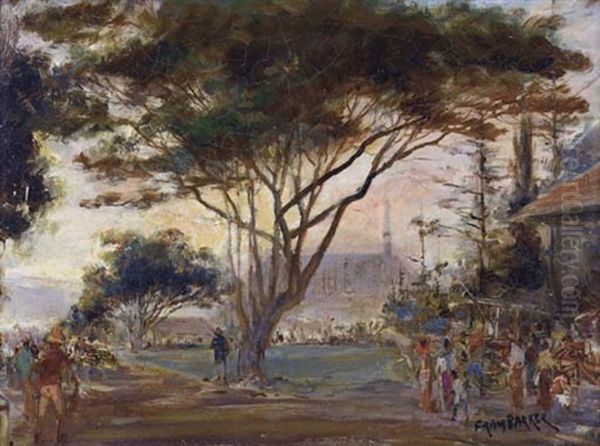 Jakarta Oil Painting by Frans Bakker