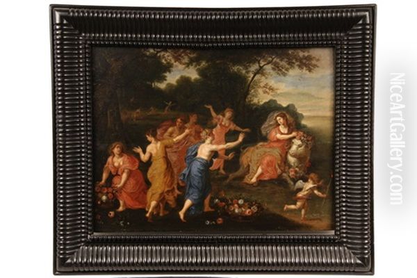 The Rape Of Europa Oil Painting by Hendrik van Balen the Elder