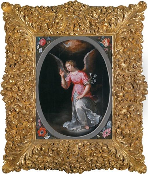 Der Erzengel Gabriel Oil Painting by Hendrik van Balen the Elder