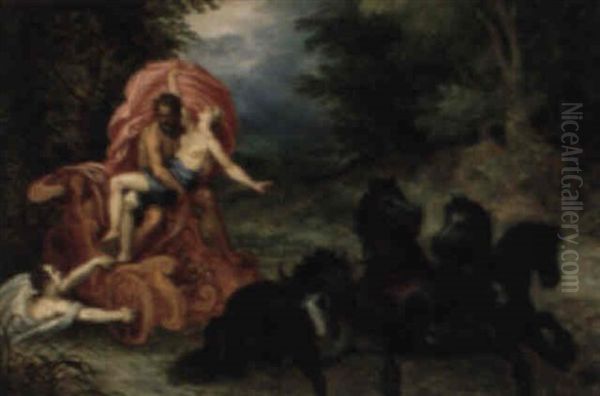 The Rape Of Proserpina Oil Painting by Hendrik van Balen the Elder