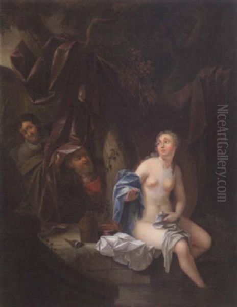 Suzanne And The Elders by Jan Van Balen