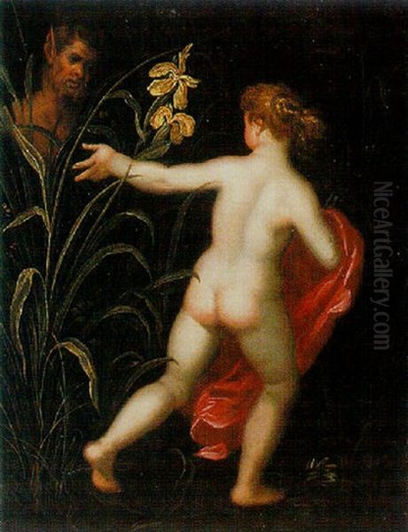 Pan And Syrinx by Jan Van Balen