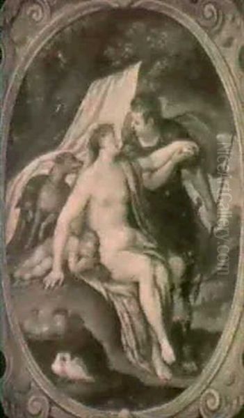 Venus Et Adonis Oil Painting by Jan Van Balen