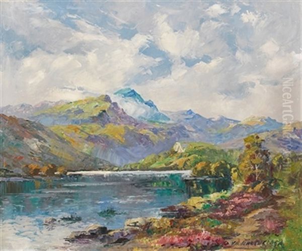 Paisaje Vasco Oil Painting by Narciso Balenciaga