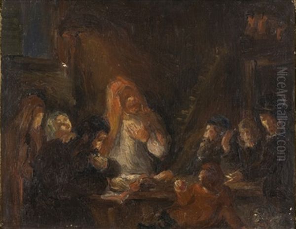 Biblical Scene Oil Painting by Jacob Balgley