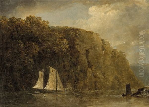 Fallnas I Sodermanland Oil Painting by Peder Balke