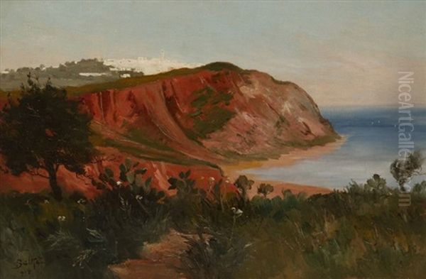 La Cote D'amilcar, Tunisie by Theodore Charles Balke