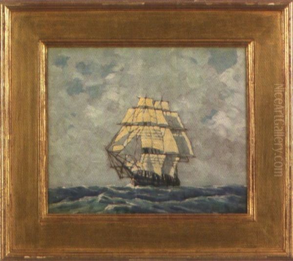 Constitution Oil Painting by Thomas Watson Ball