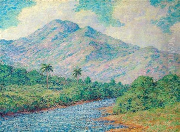 Luquillo Oil Painting by Thomas Watson Ball