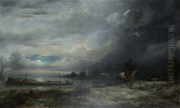 The Haarlem Meer Oil Painting by George Balmer