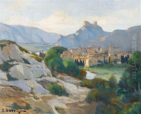 Paysage Provencal by Paul-Marcel Candies Balmigere