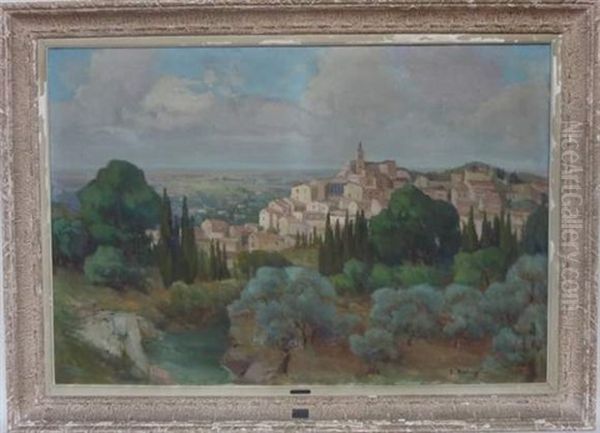 Les Baux De Provence Oil Painting by Paul-Marcel Candies Balmigere