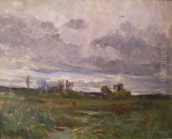 Paysage Oil Painting by Armand Balouzet