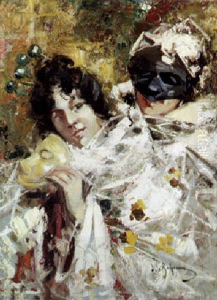 Le Bal Masque Oil Painting by Salvatore Balsamo