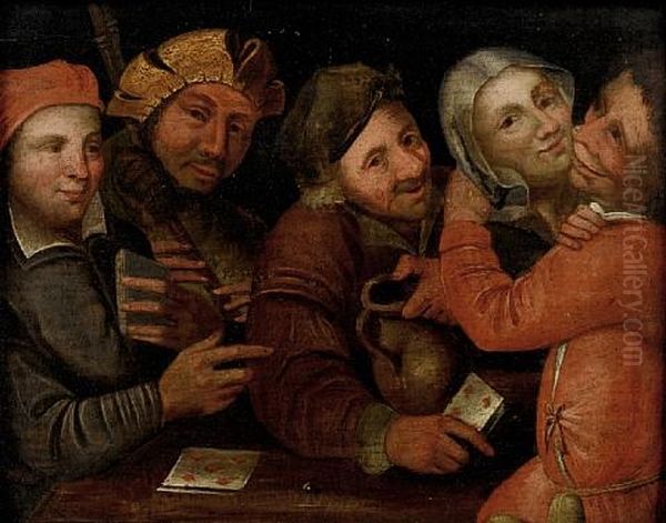 Card Players by Pieter Balten